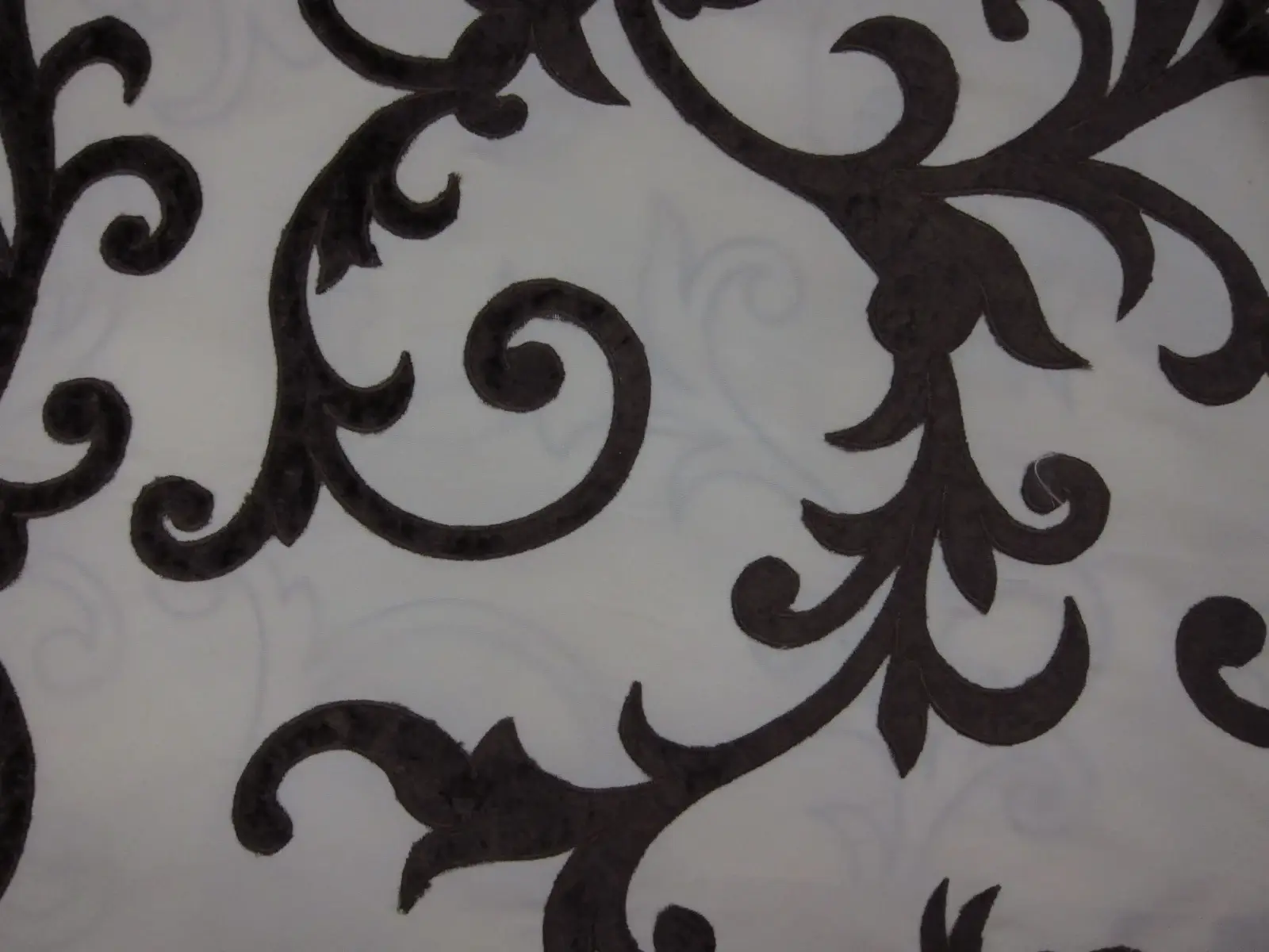 EMBROIDERED POLY TAFFETA0