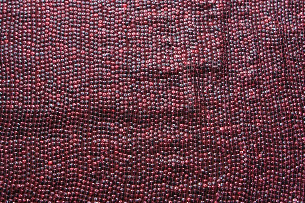 Novelty Sequins on Chiffon0