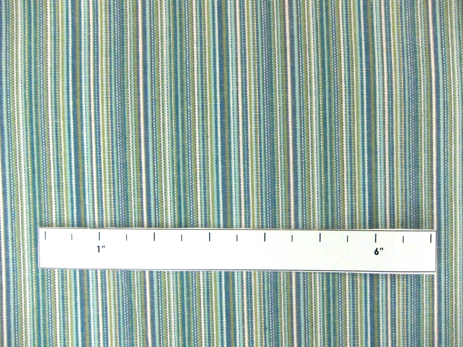Cotton Woven Stripe in Caribe1