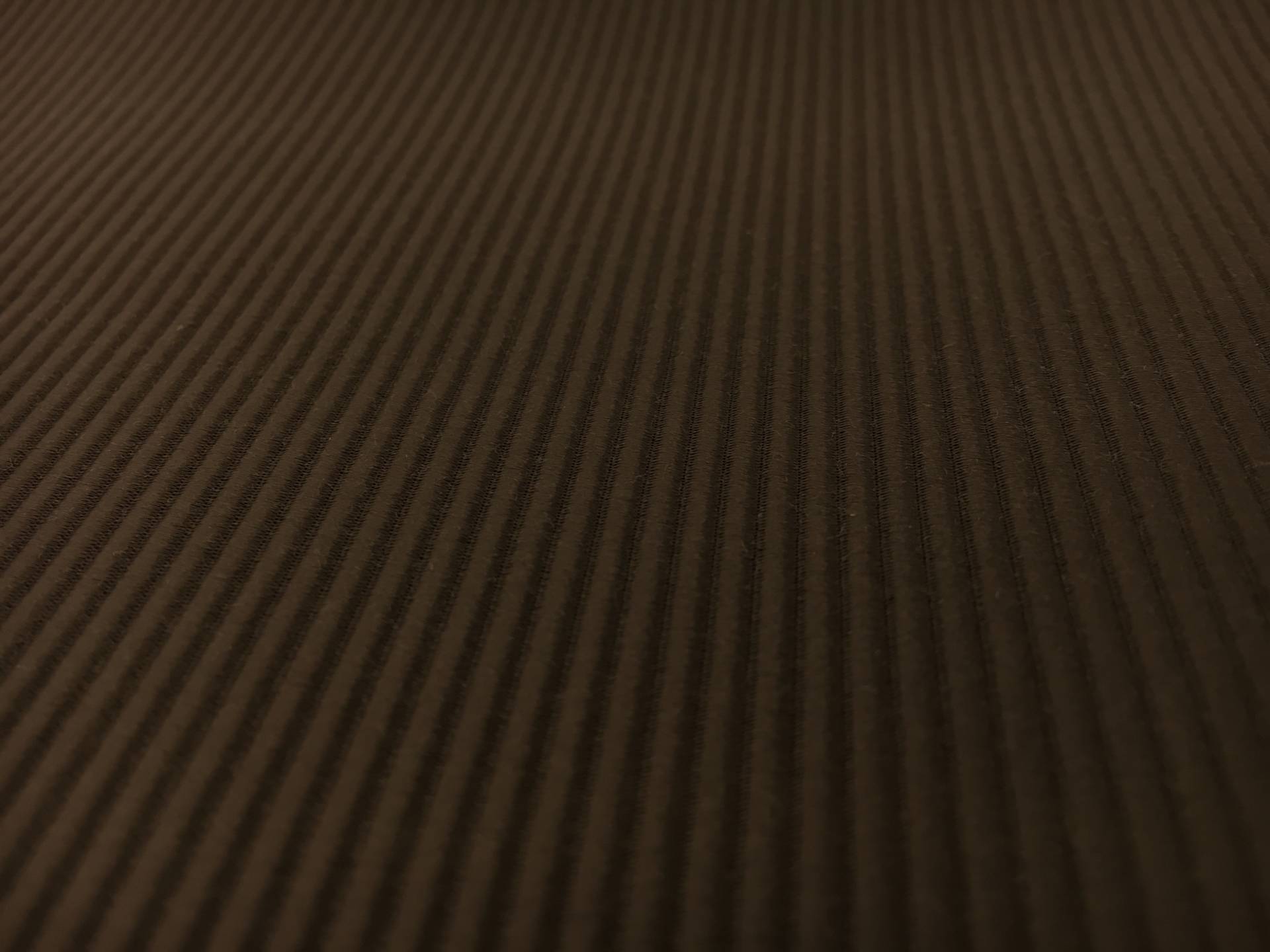 Italian Cotton and Acetate Ottoman in Brown 2