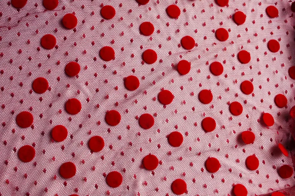 Flocking on Tulle0