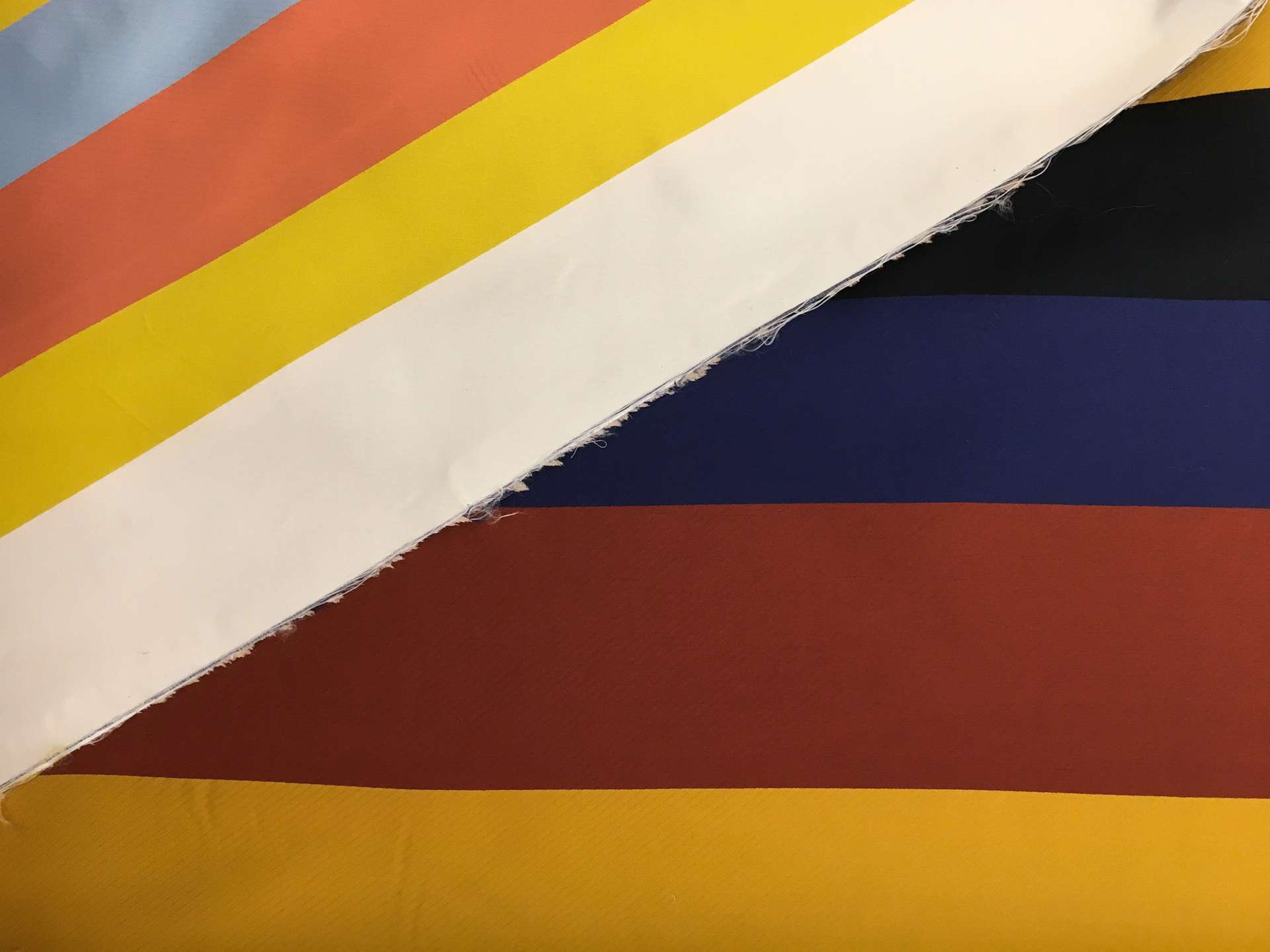 Polyester Double Face Satin Stripe0