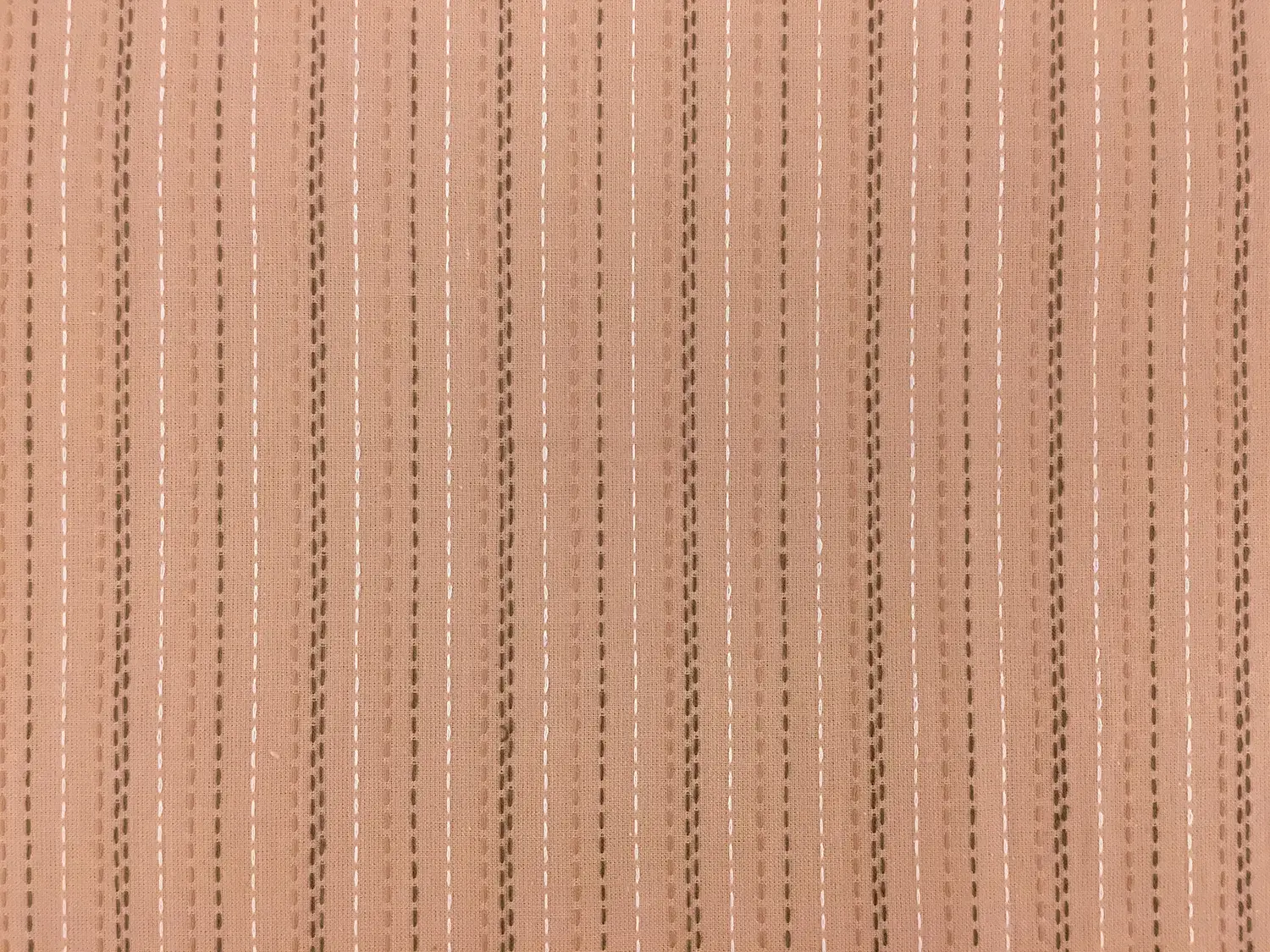 Cotton Woven Novelty With Stitched Stripes0