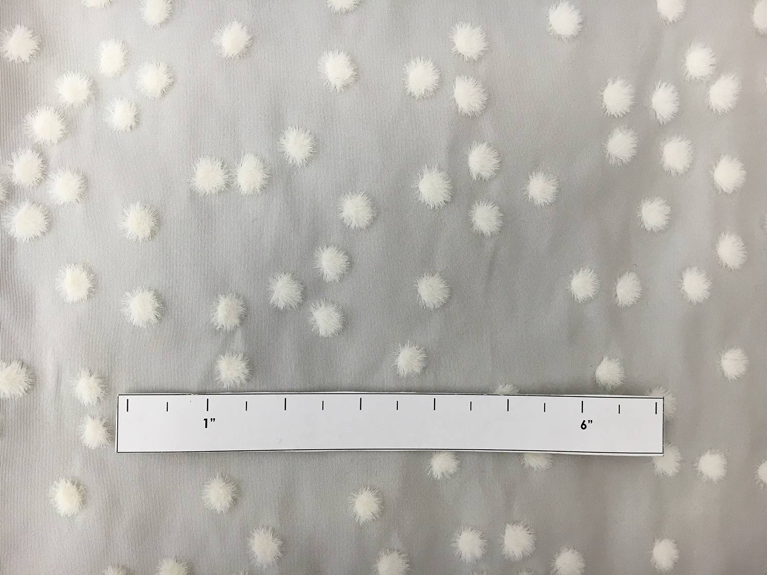 Silk Faille with Polka Dot Flocking1