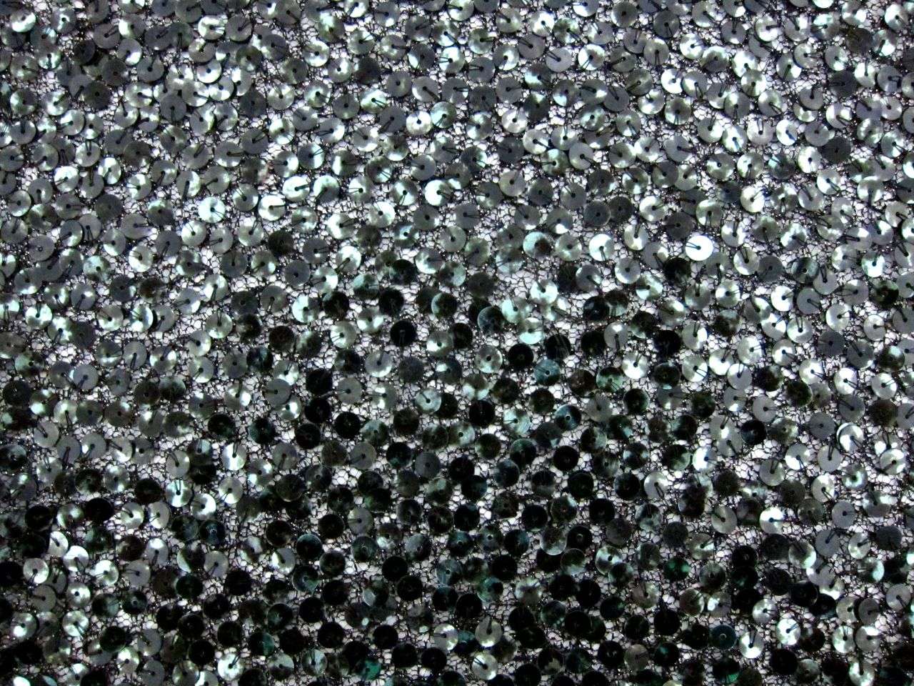 Sequins on Metallic Tulle0