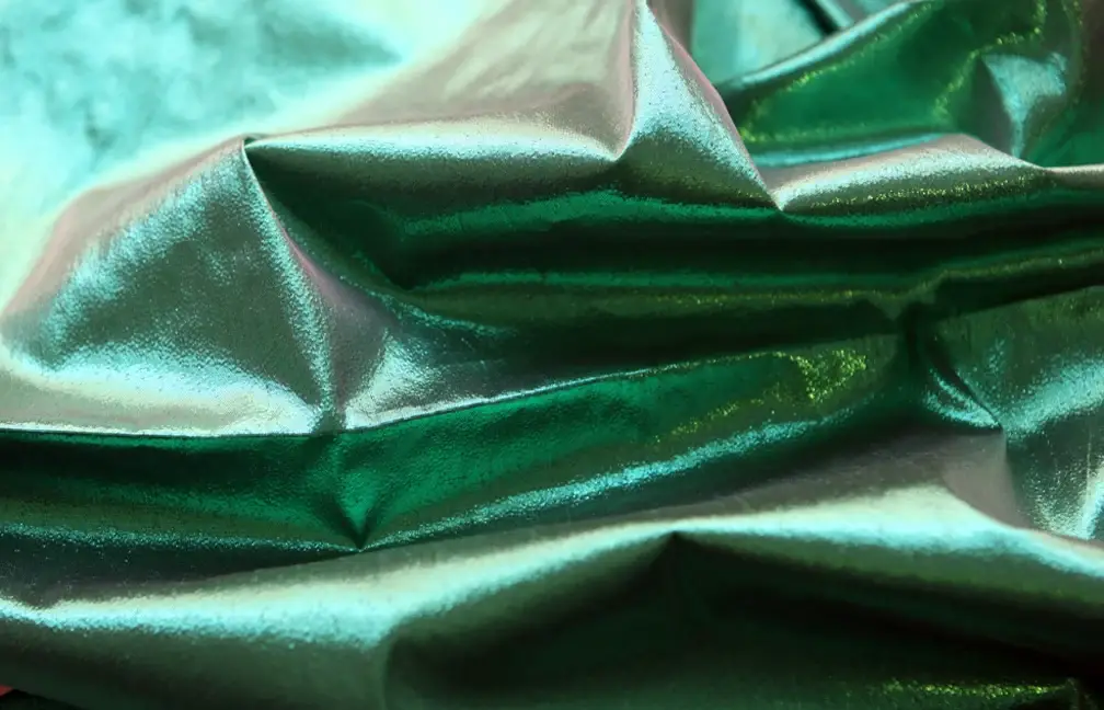 Tissue Lamé in Green1