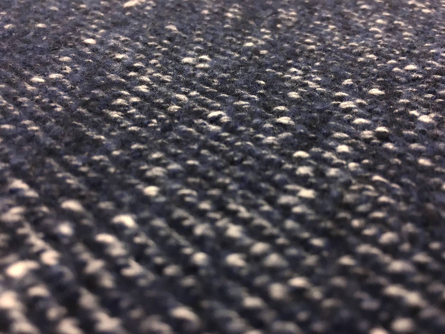 Virgin Wool Cotton Felted Knit Tweed0