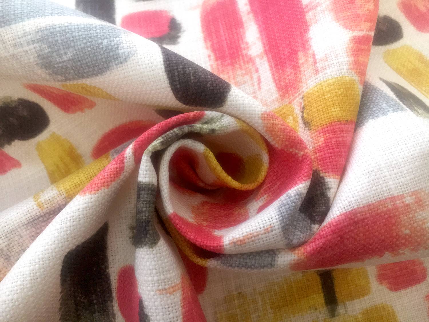 Cotton Upholstery Abstract Print1