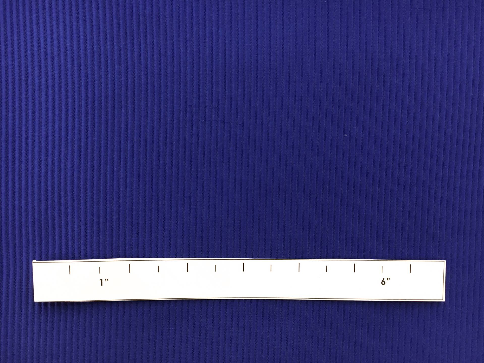 Italian Cotton and Acetate Ottoman in Royal1