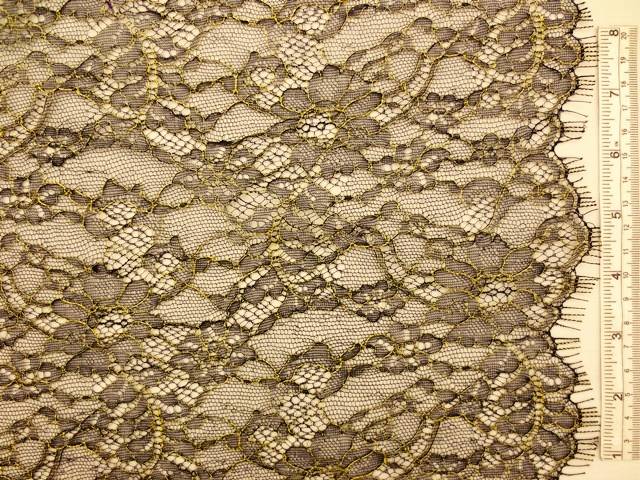 Metallic Chantilly Lace0