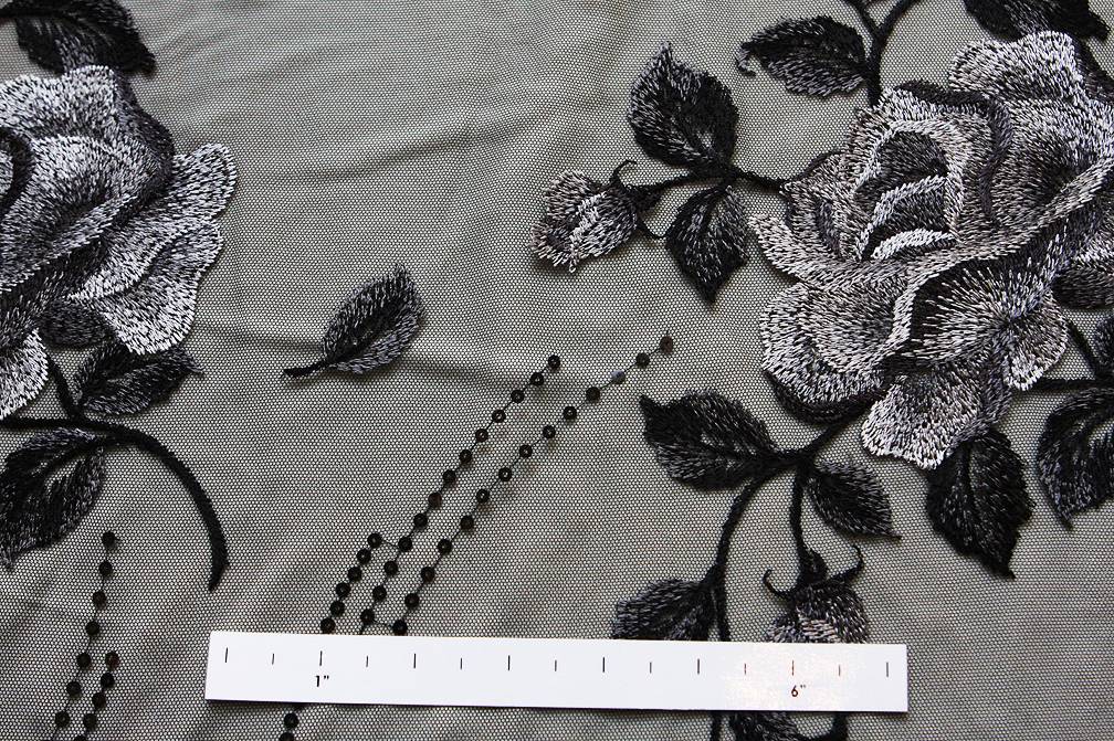 Embroidered Illusion with Sequins3