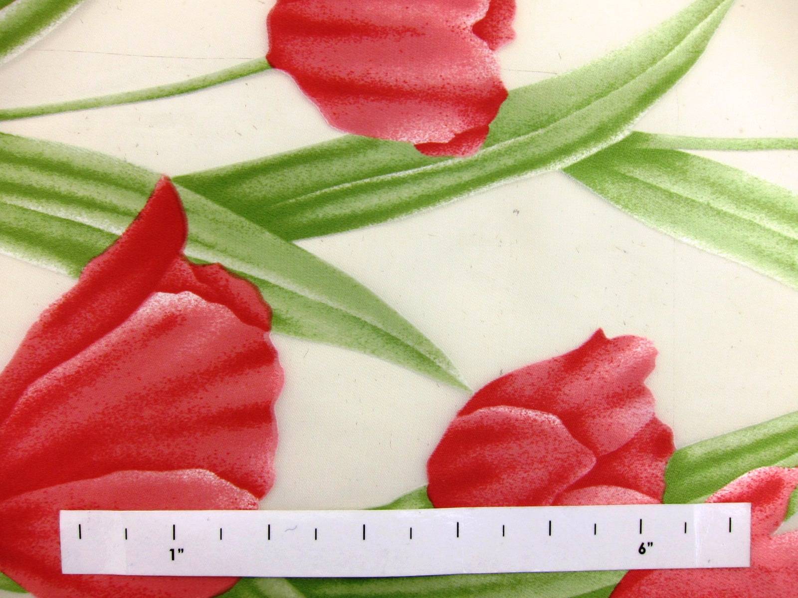 Printed Silk Burnout Chiffon1