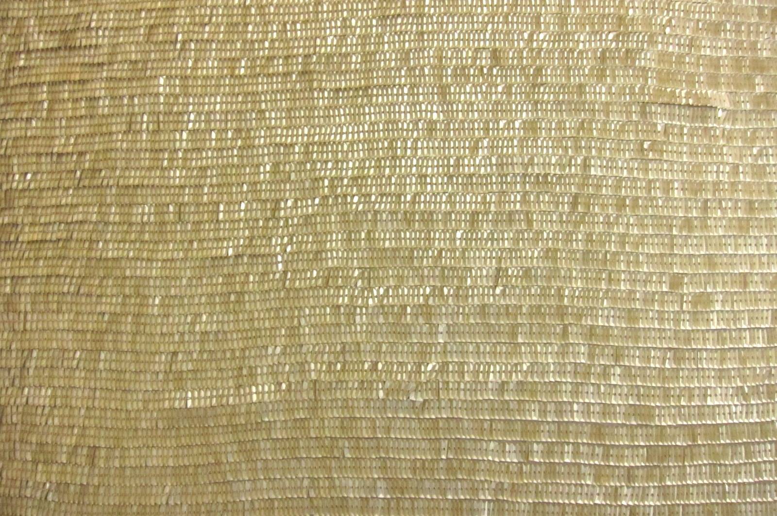 Novelty Sequins on Silk Chiffon0