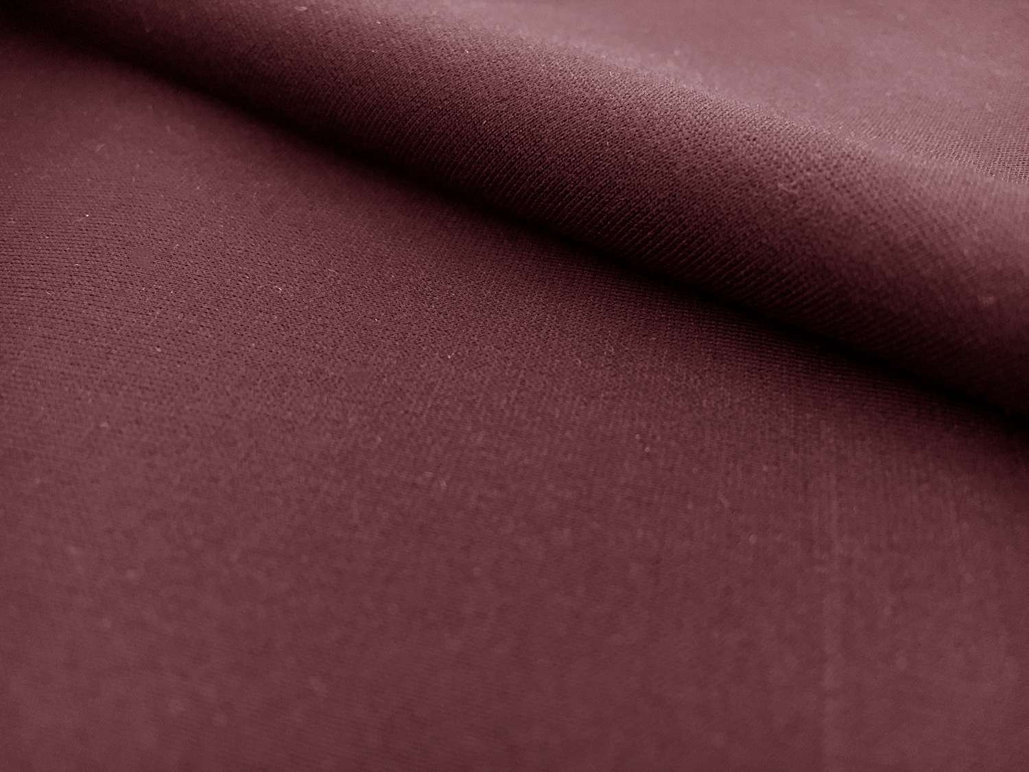 Lightweight Rayon Blend Ponte Knit in Wine0