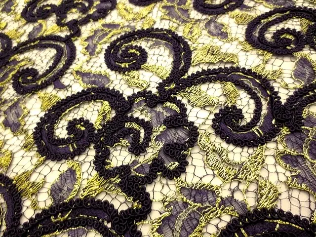 Metallic Soutaché Lace2