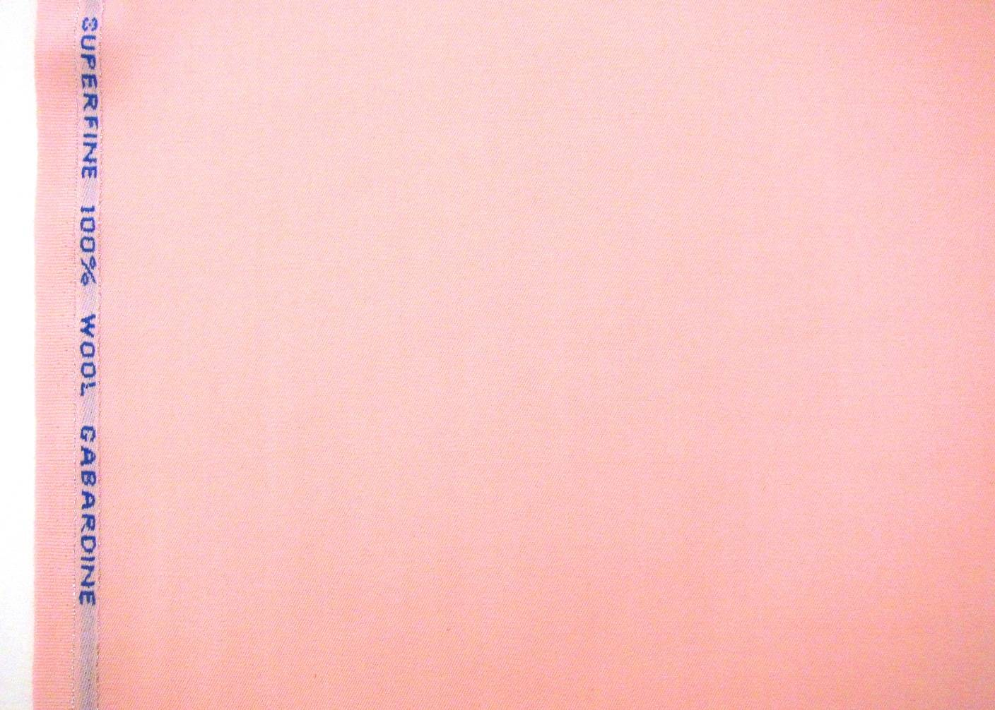 Wool Gabardine in Pink0