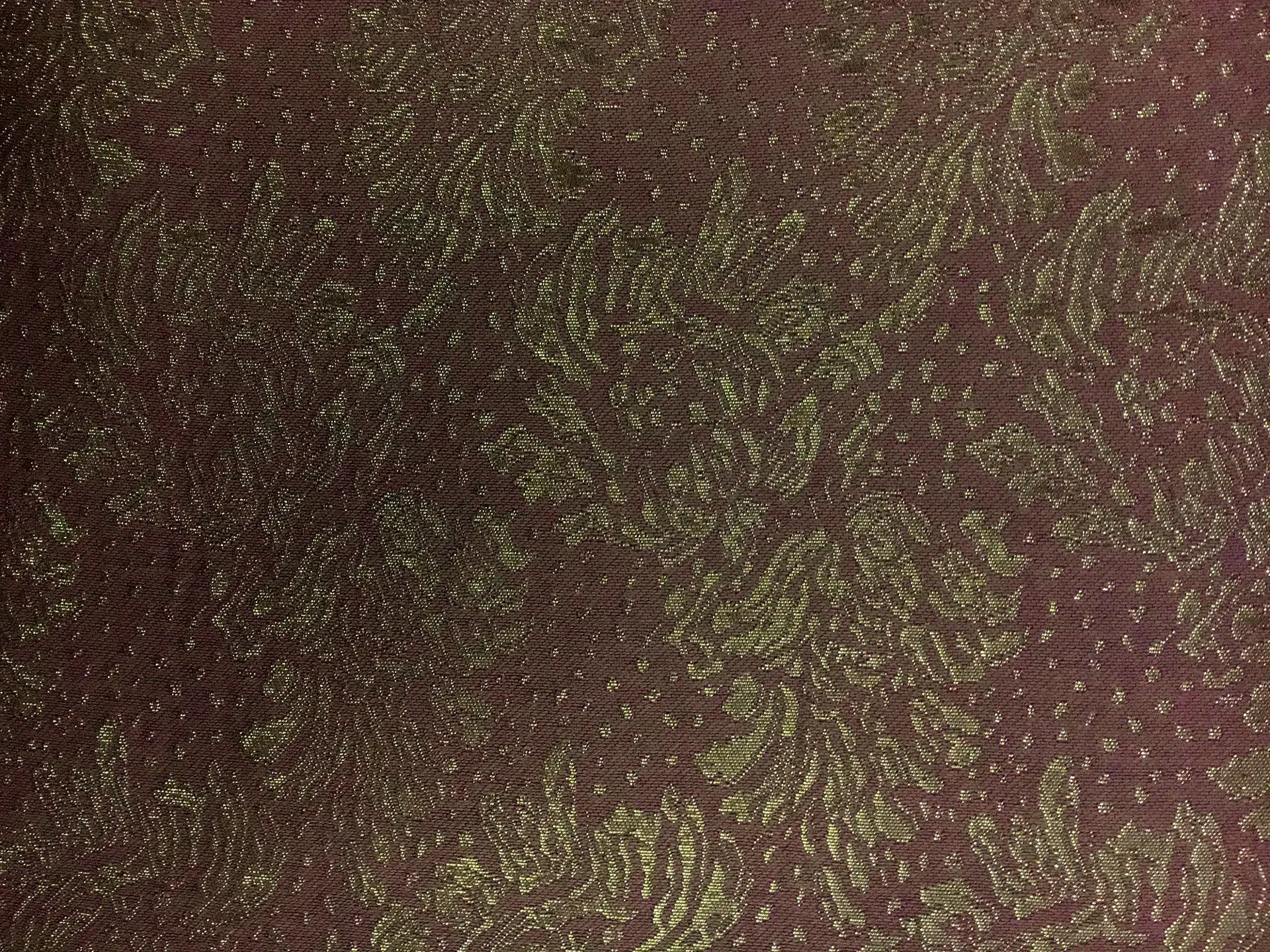 Metallic Jacquard with Light Floral Motifs0