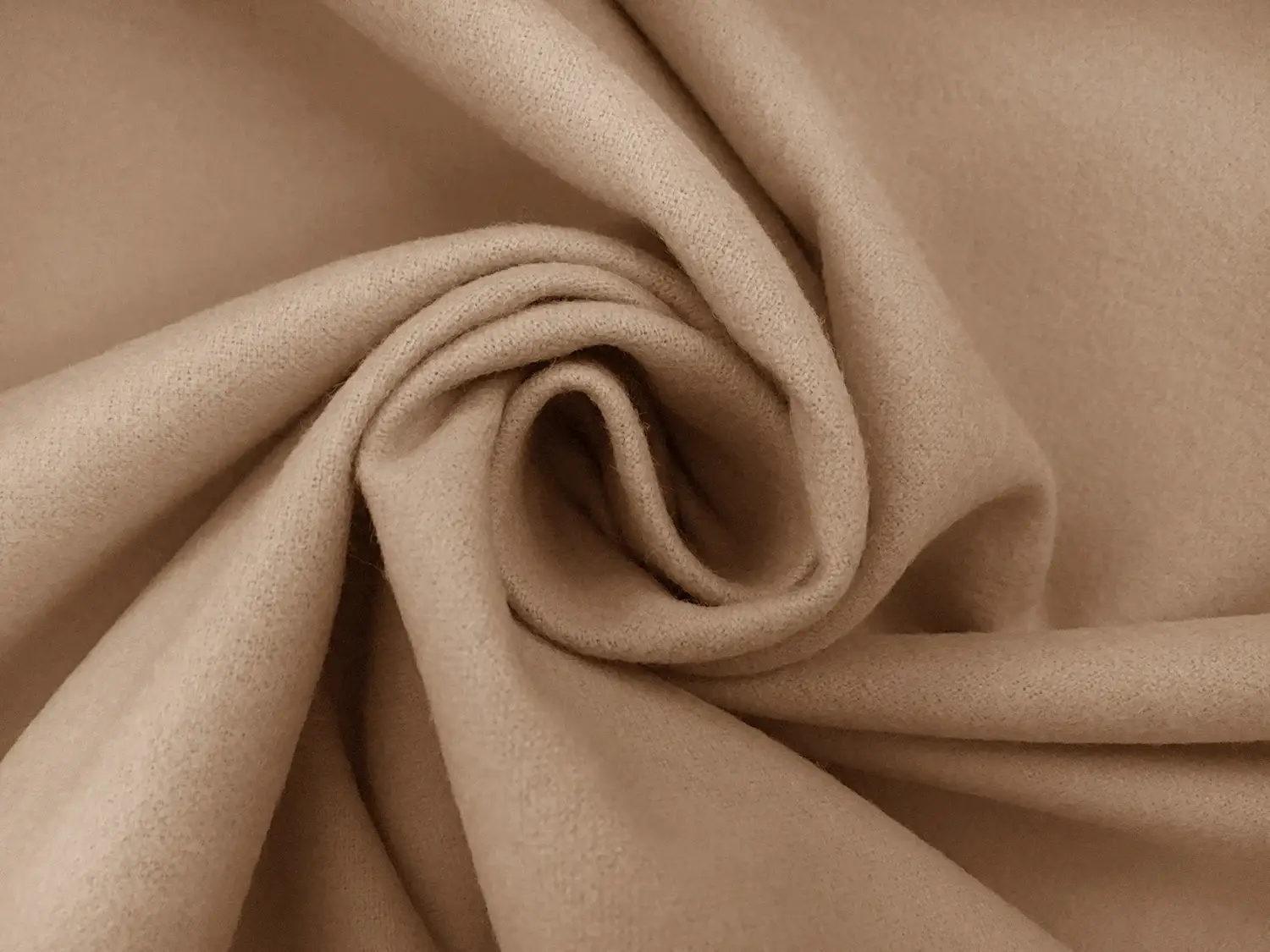 Cotton Flannel in Tan1