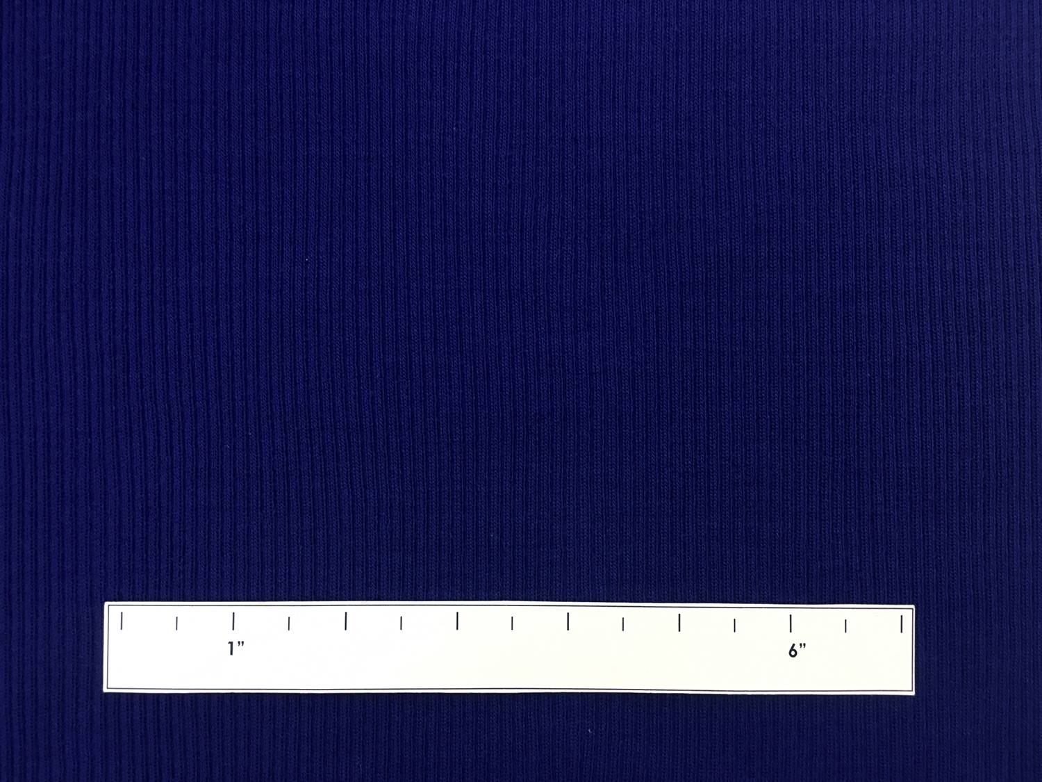 Virgin Wool Rib Knit in Ink1
