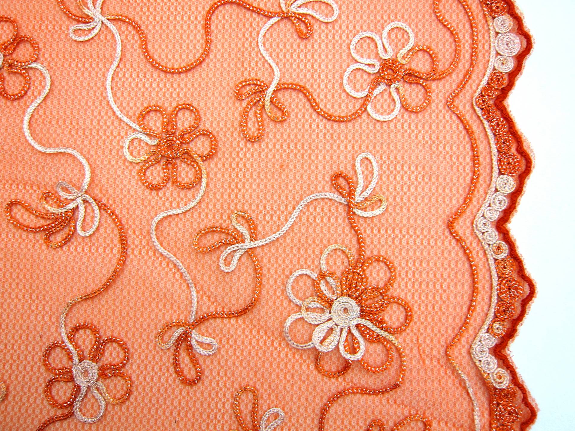 Ribbon Embroidered Illusion0