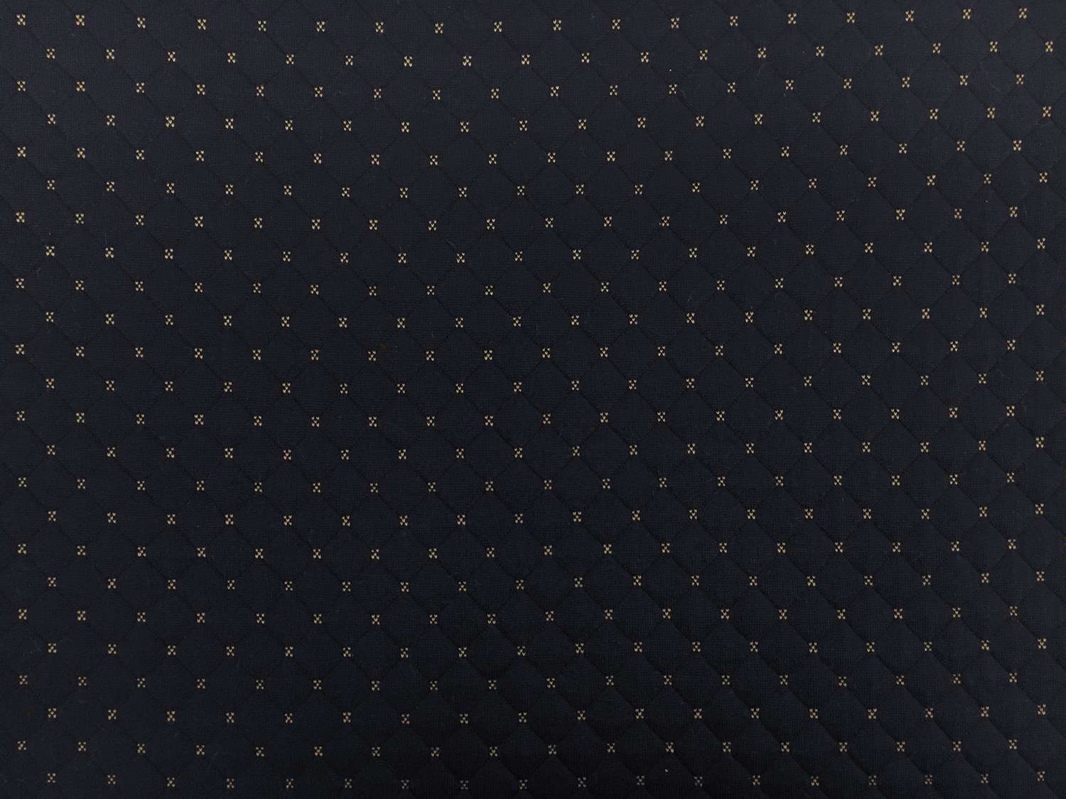 Quilted Novelty Knit in Navy0