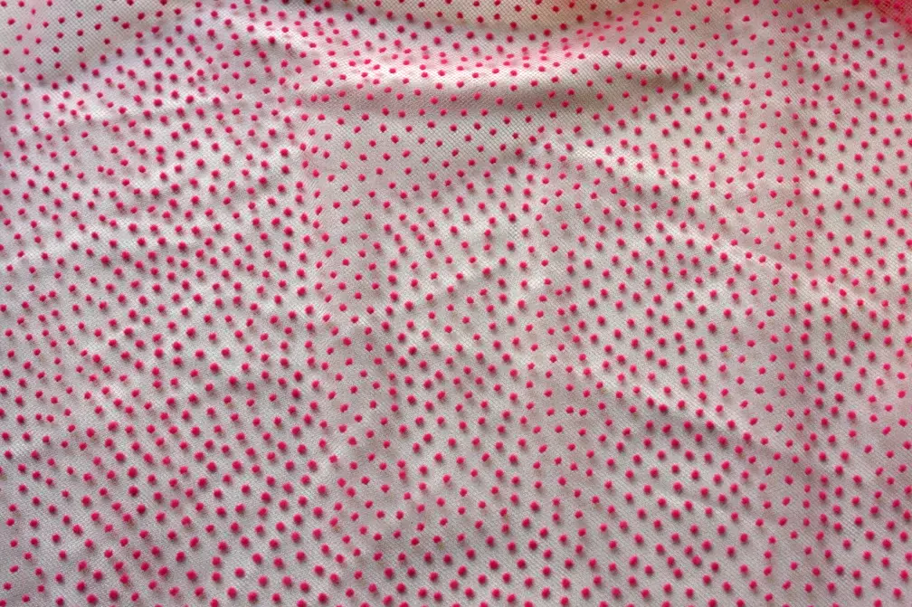 Flocking on Tulle0