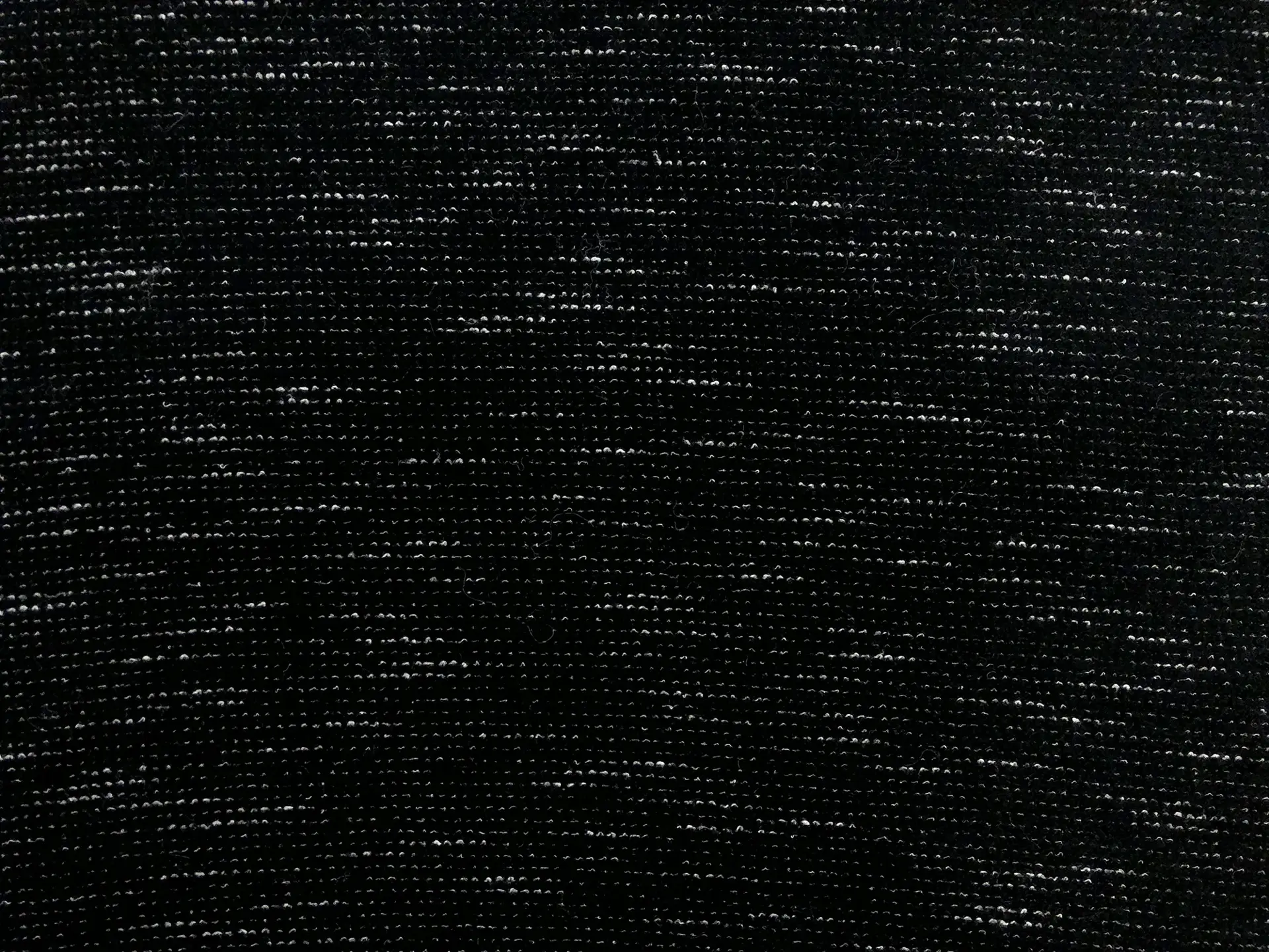 Poly Wool Blend Novelty Felted Knit in Black0