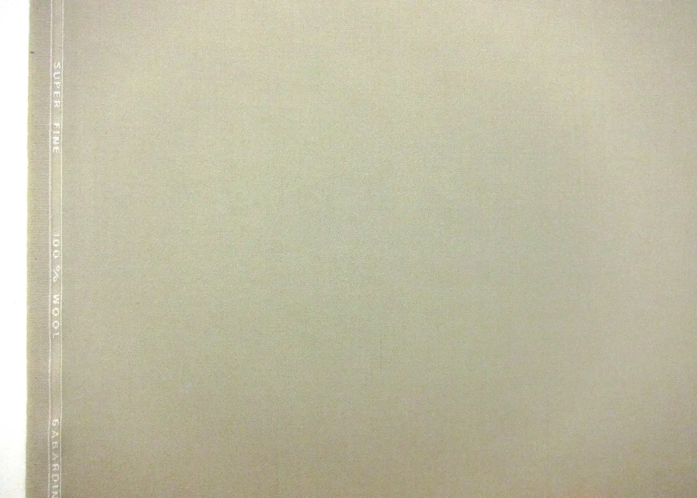 Wool Gabardine in Natural0