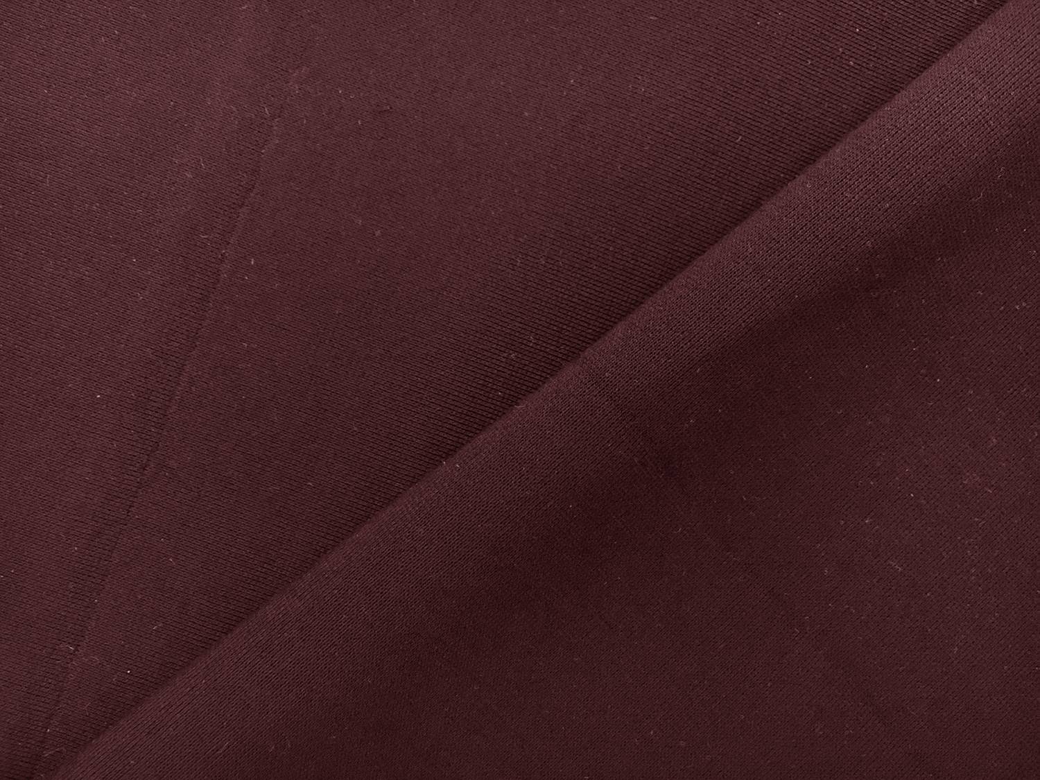 Lightweight Rayon Blend Ponte Knit in Wine1