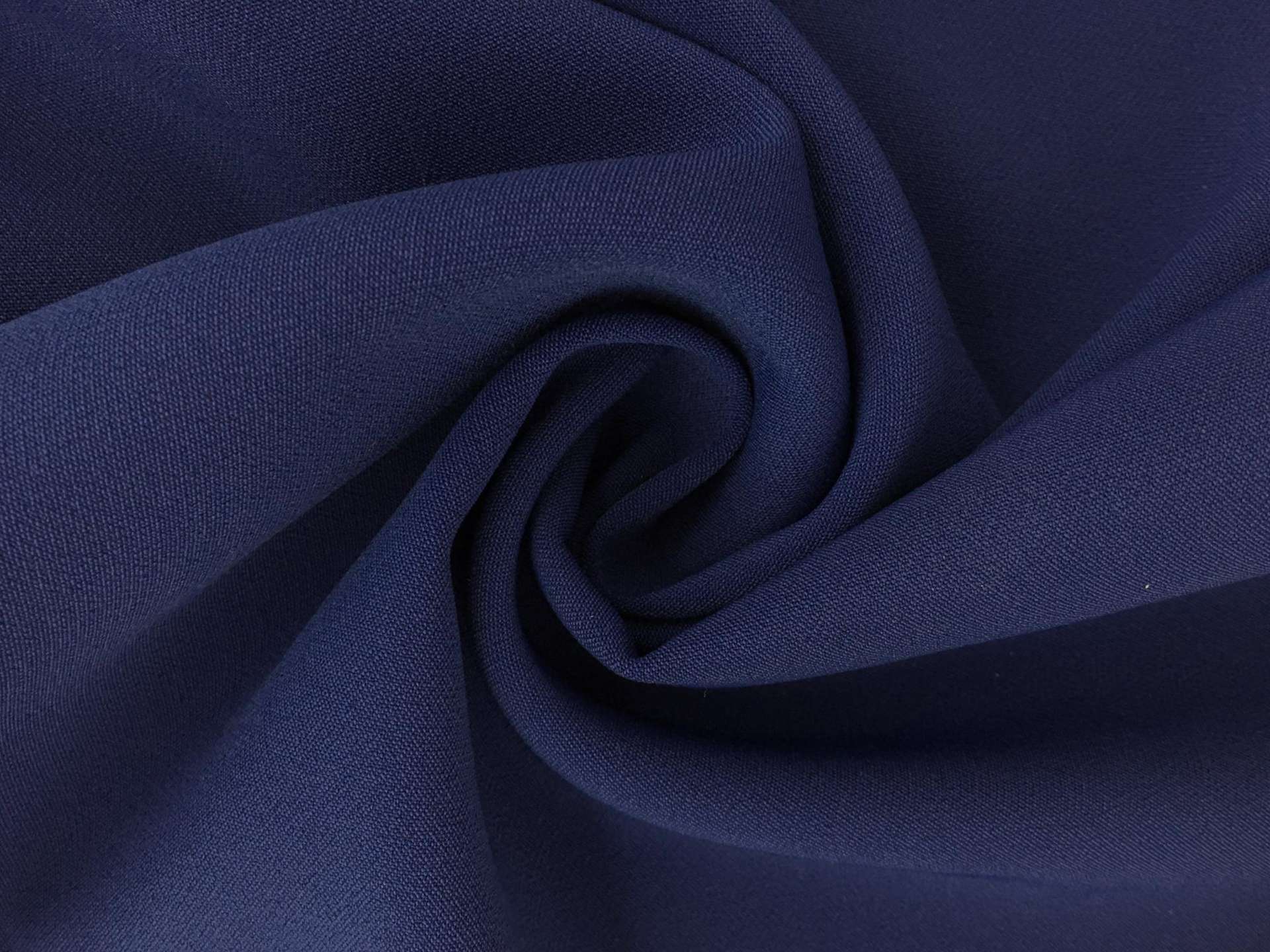 Polyester Stretch Crepe in Ultramarine