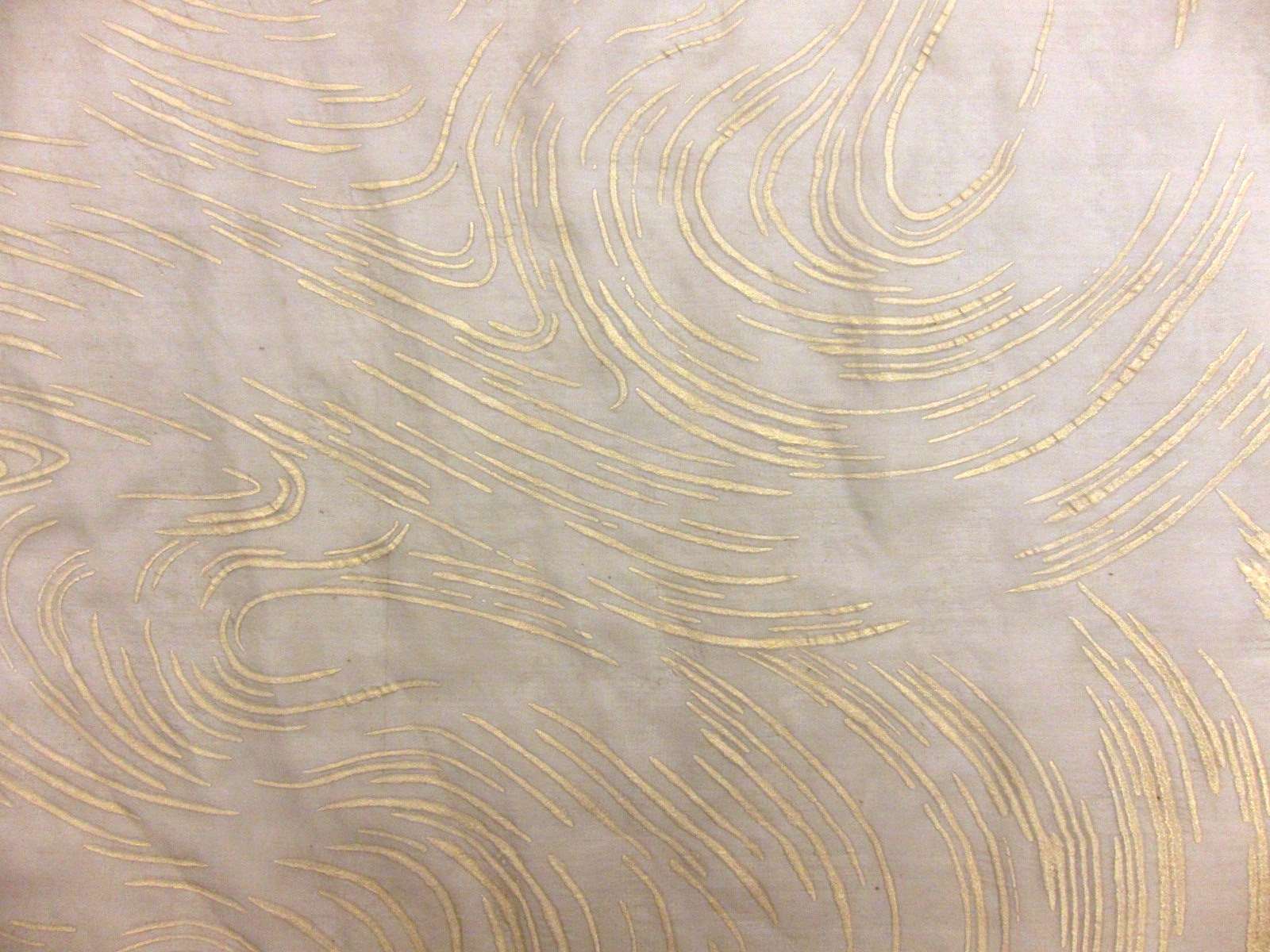 Hand Painted Silk Chiffon0
