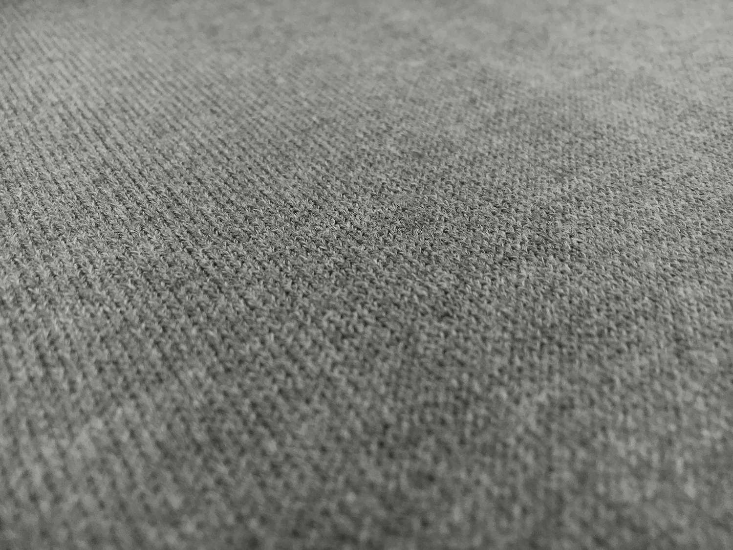Poly Viscose Blend Knit in Heather Grey0