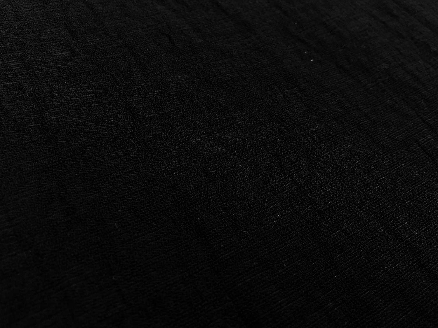 Rayon Nylon Crepe in Black