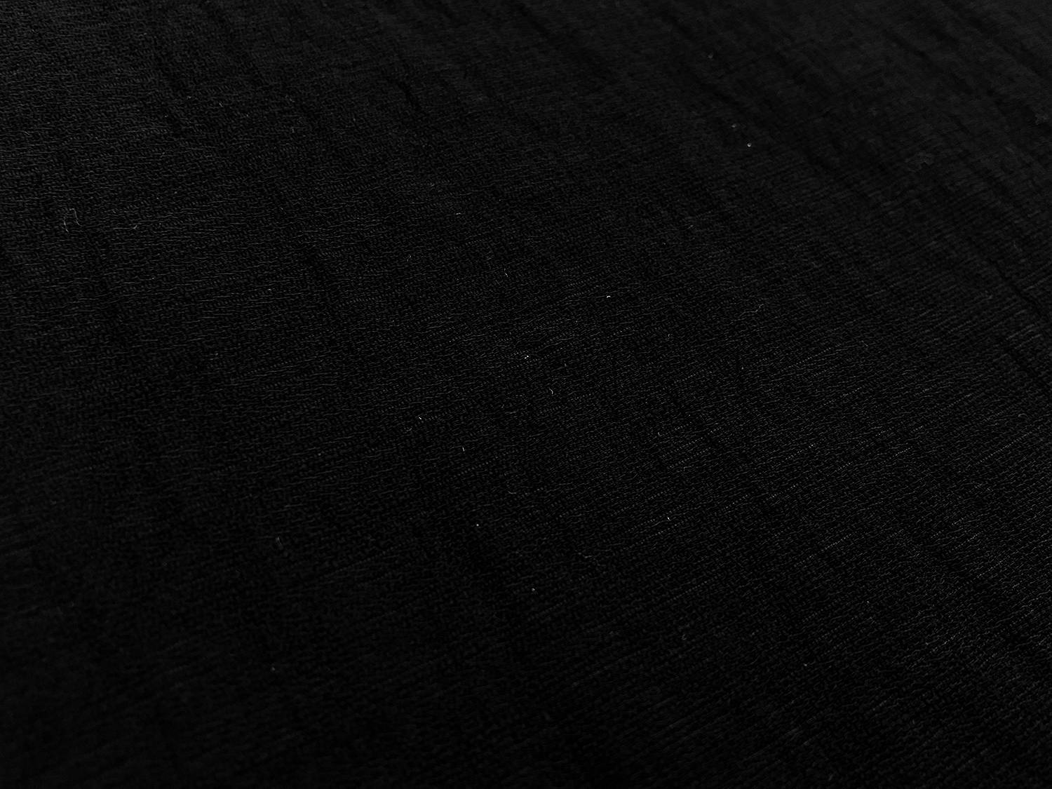 Rayon Nylon Crepe in Black 0