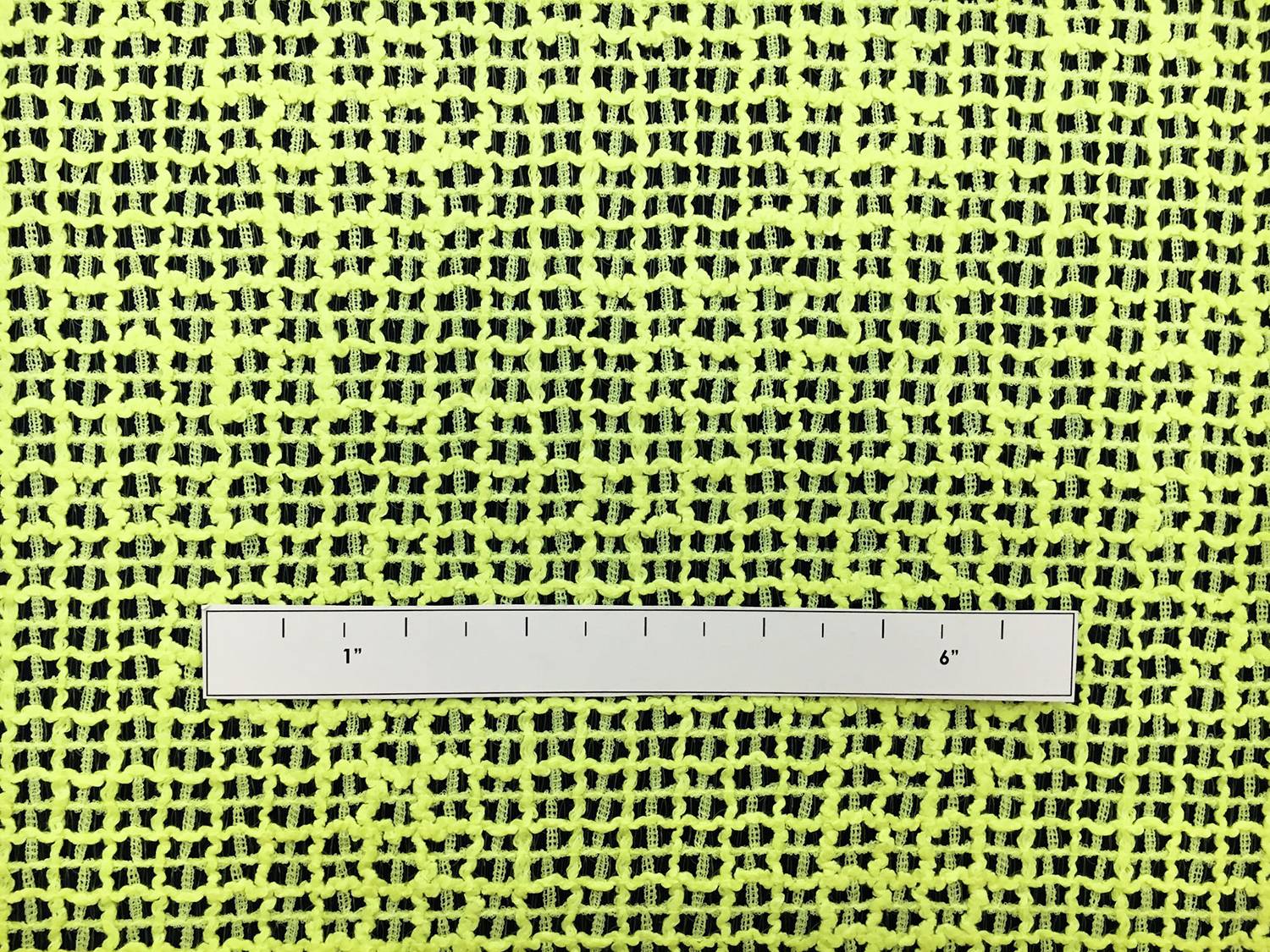 Calvin Klein Novelty Coated Nylon and Acetate Mesh in Neon Yellow1