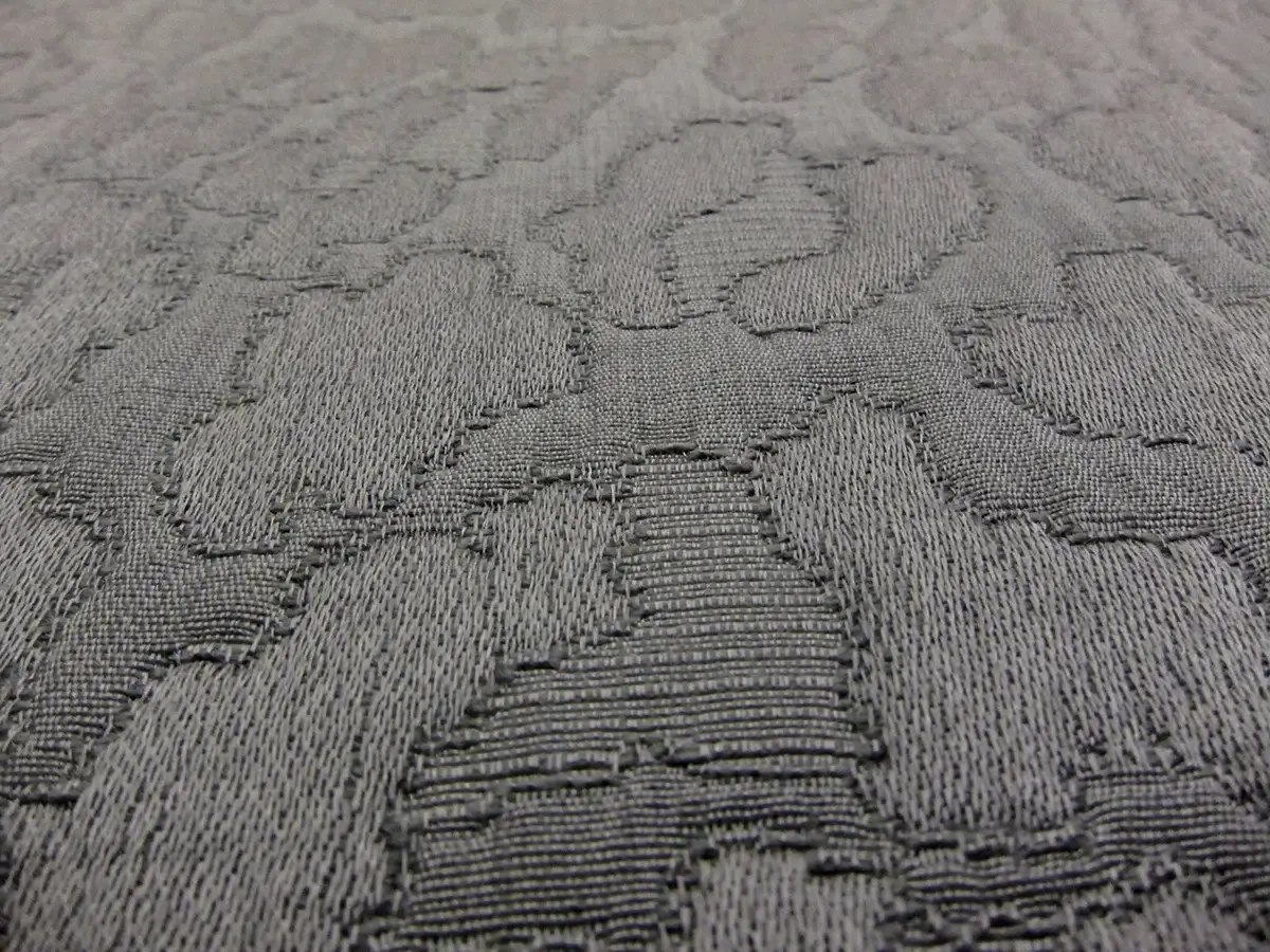Silk and Wool Jacquard0