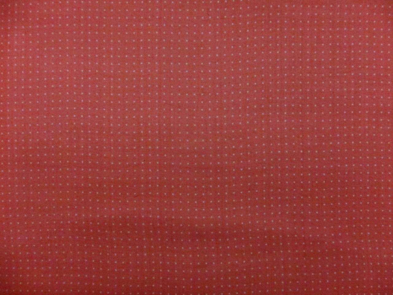Printed Silk Chiffon Grey Dot On Burgundy Background