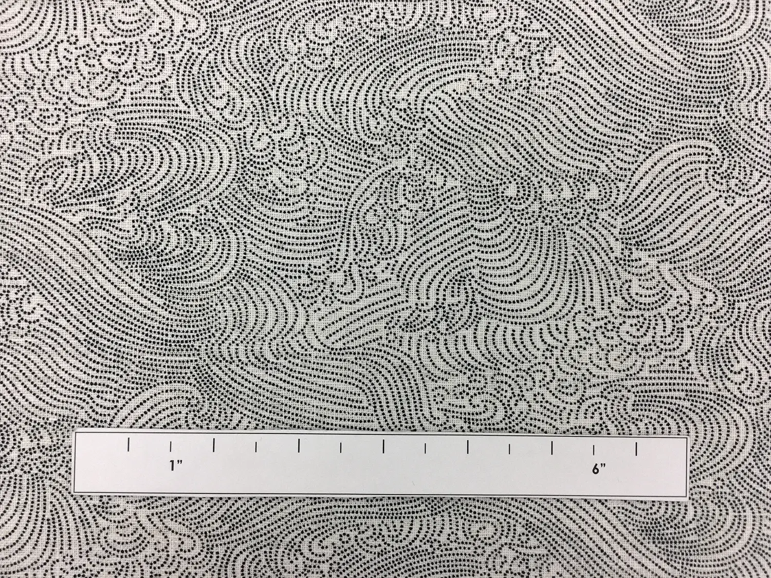 Japanese Cotton With Stippling Waves Print1