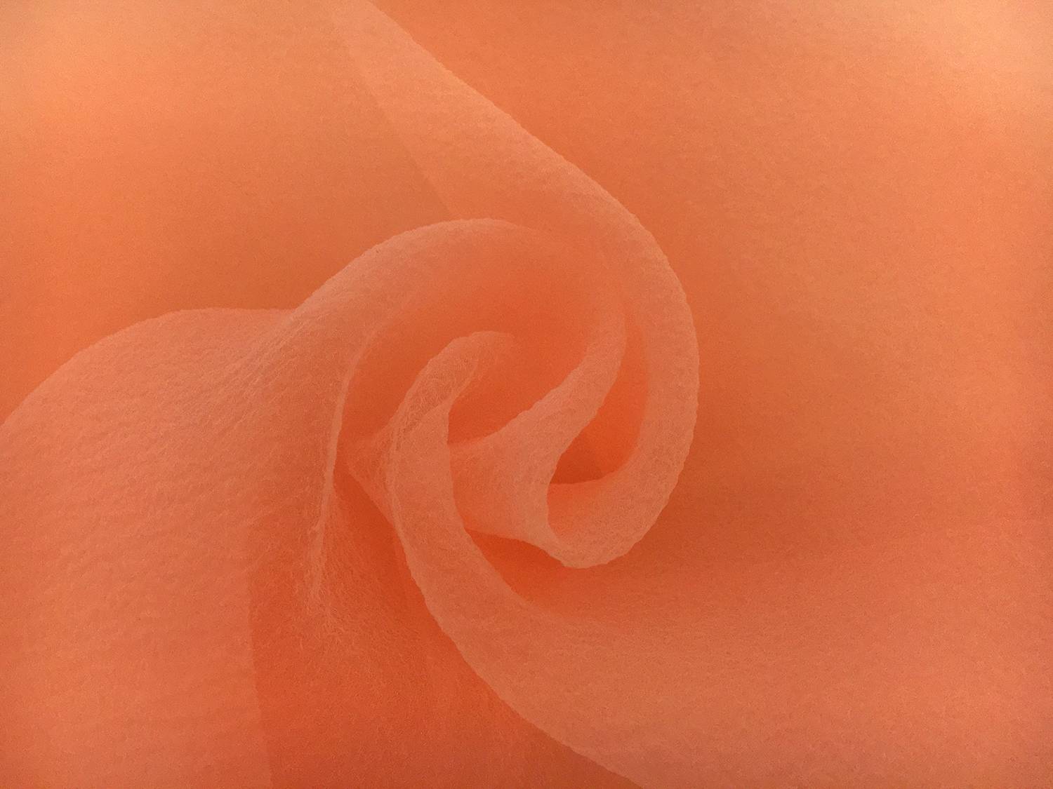 Japanese Pebbled Poly Organza in Cantaloupe 0