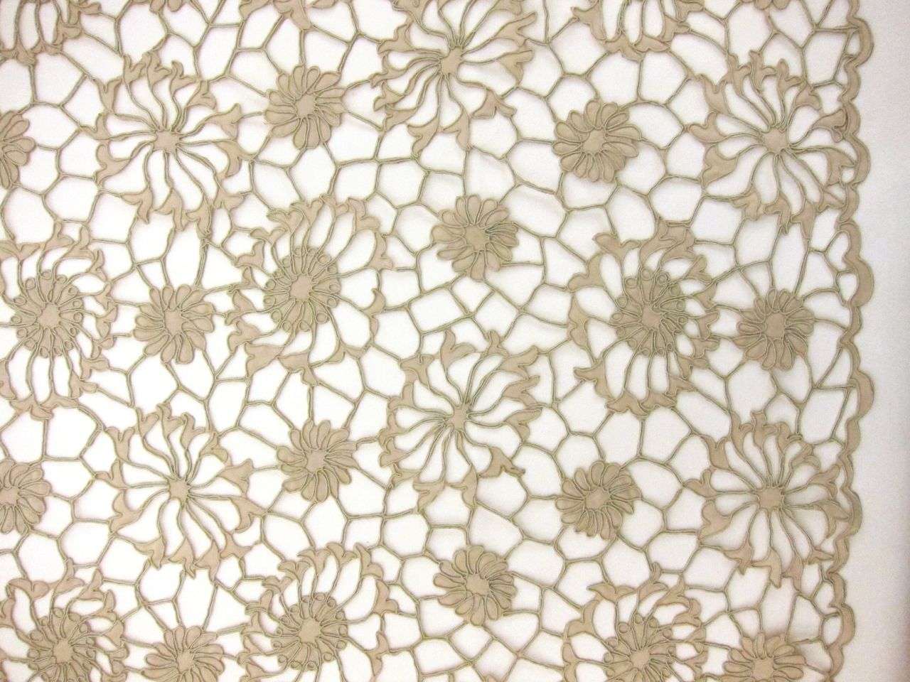 Laser Cut Corded Satin 0