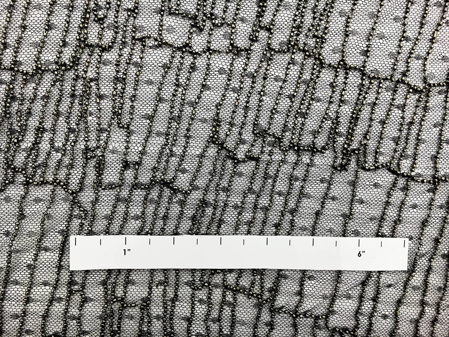 Novelty Beaded Point d'Esprit1