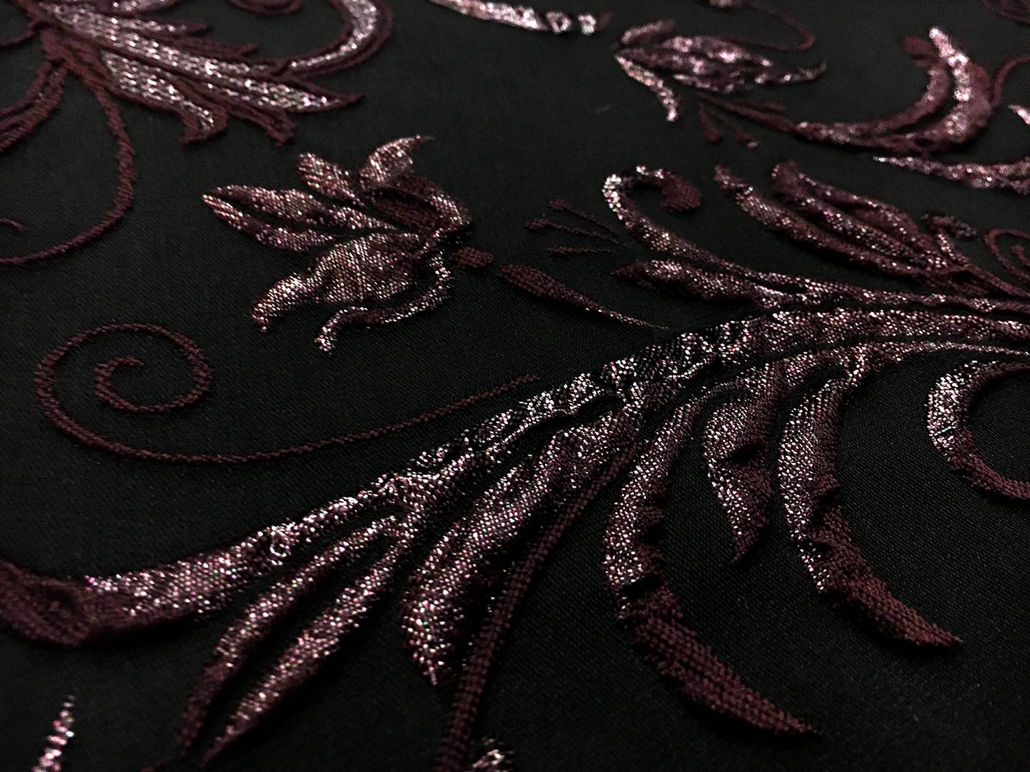 Metallic Brocade Panel with Renaissance Ornamentation2