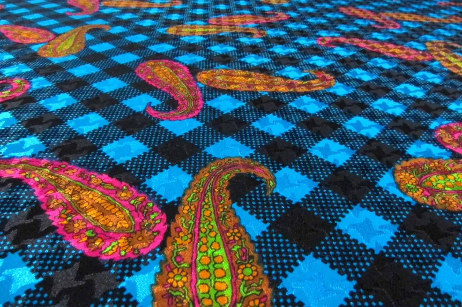 Printed Silk Jacquard2