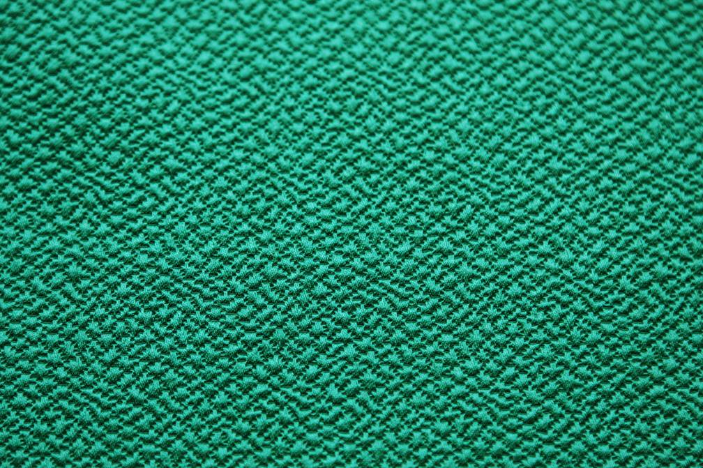 Silk and Wool Hammered Satin in Jade0