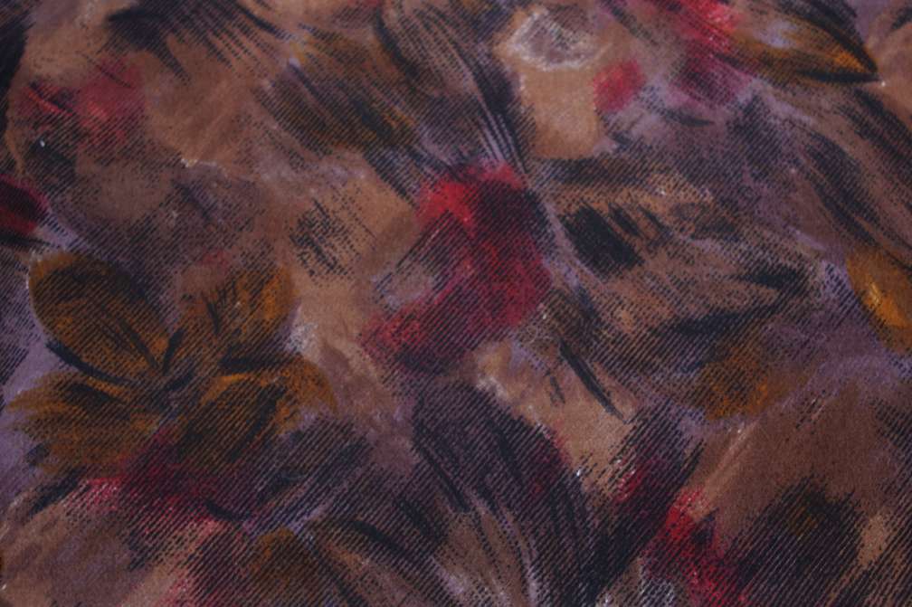 Wool Challis Print0