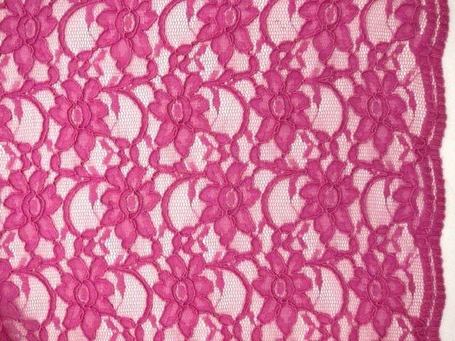Cotton Nylon Alençon Lace0