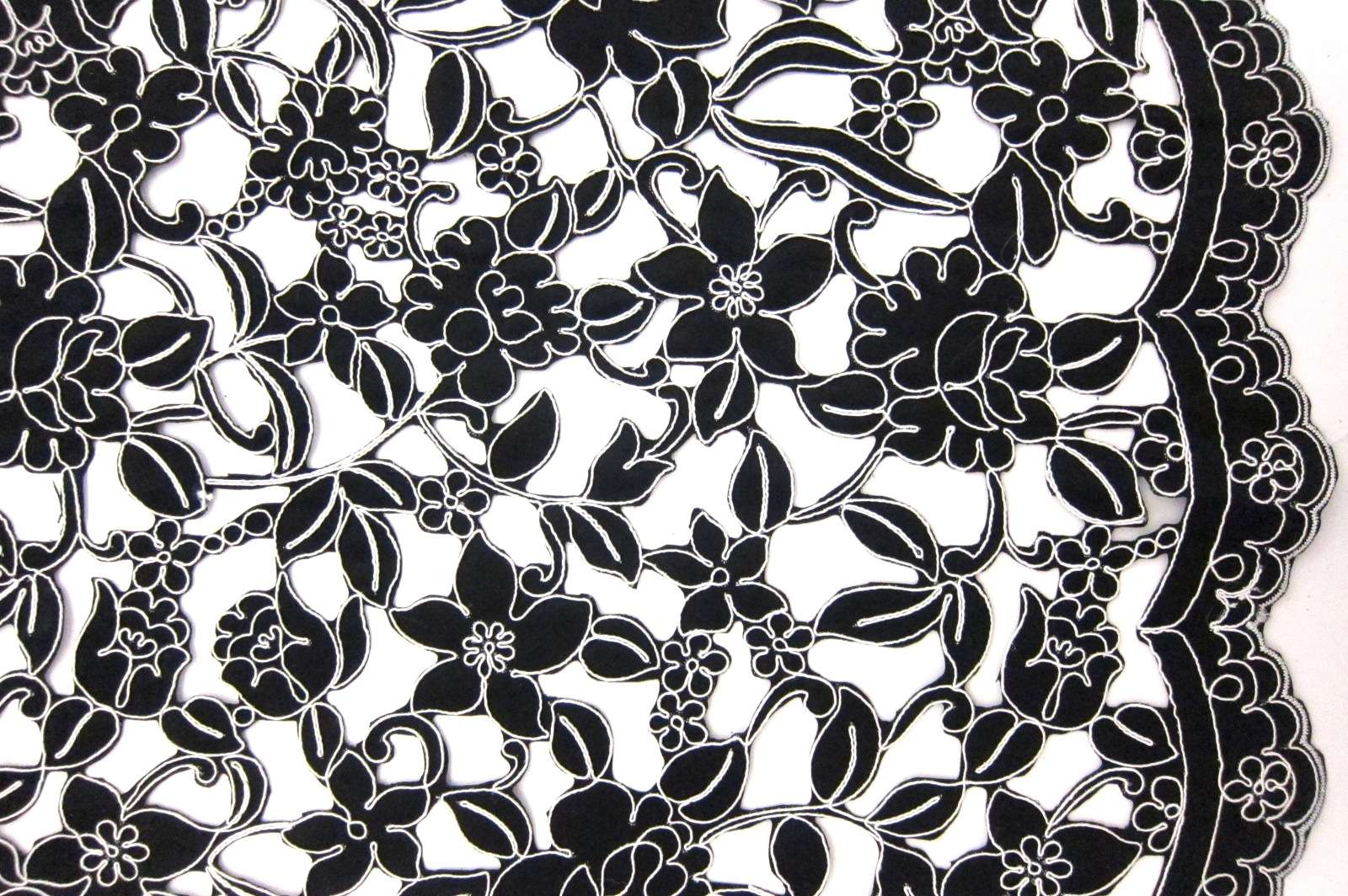 Laser Cut Corded Satin0