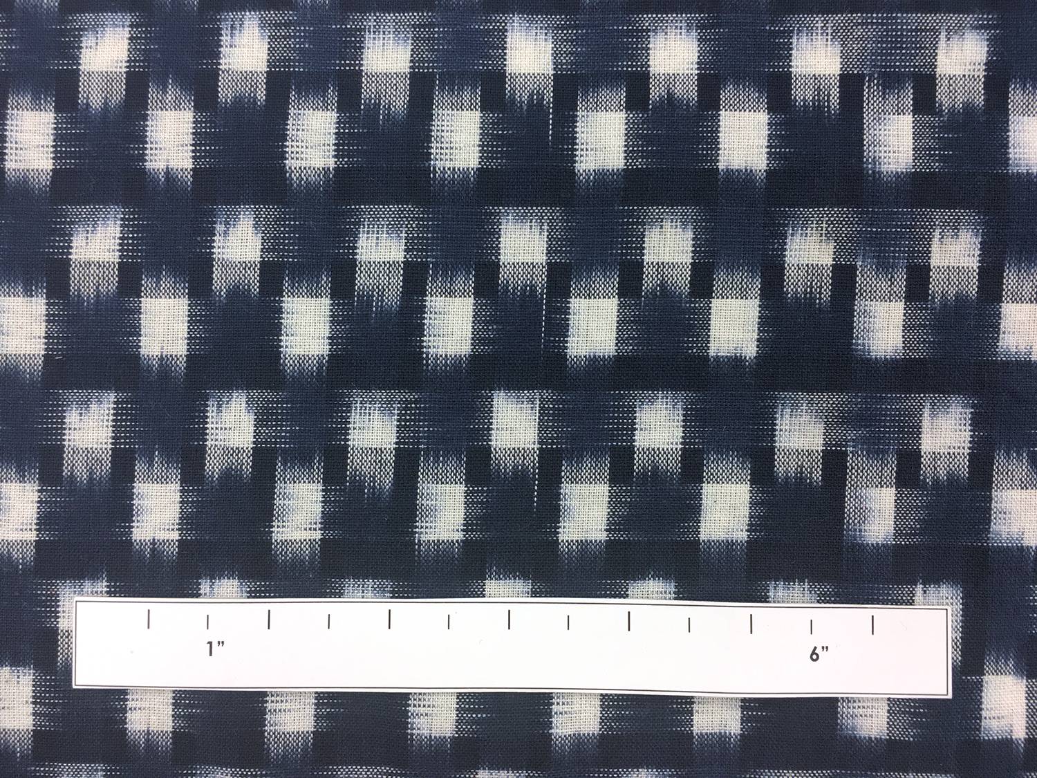 Cotton Ikat With Check Pattern1