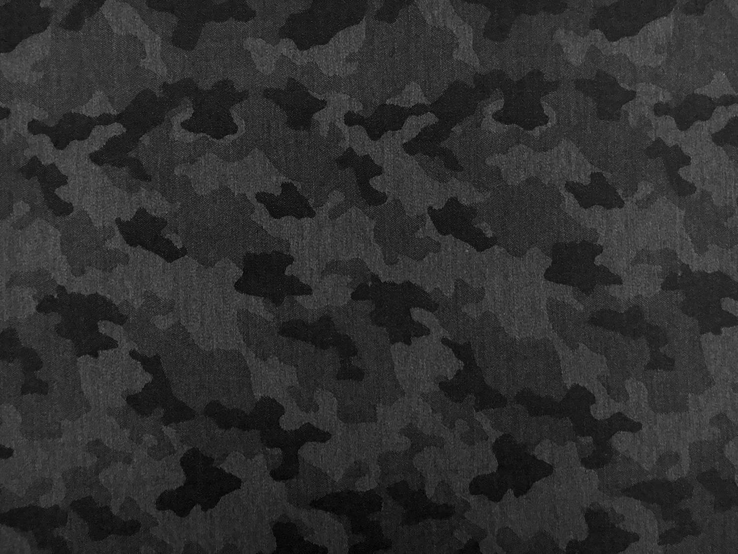 Italian Wool Camouflage Jacquard Suiting in Charcoal0