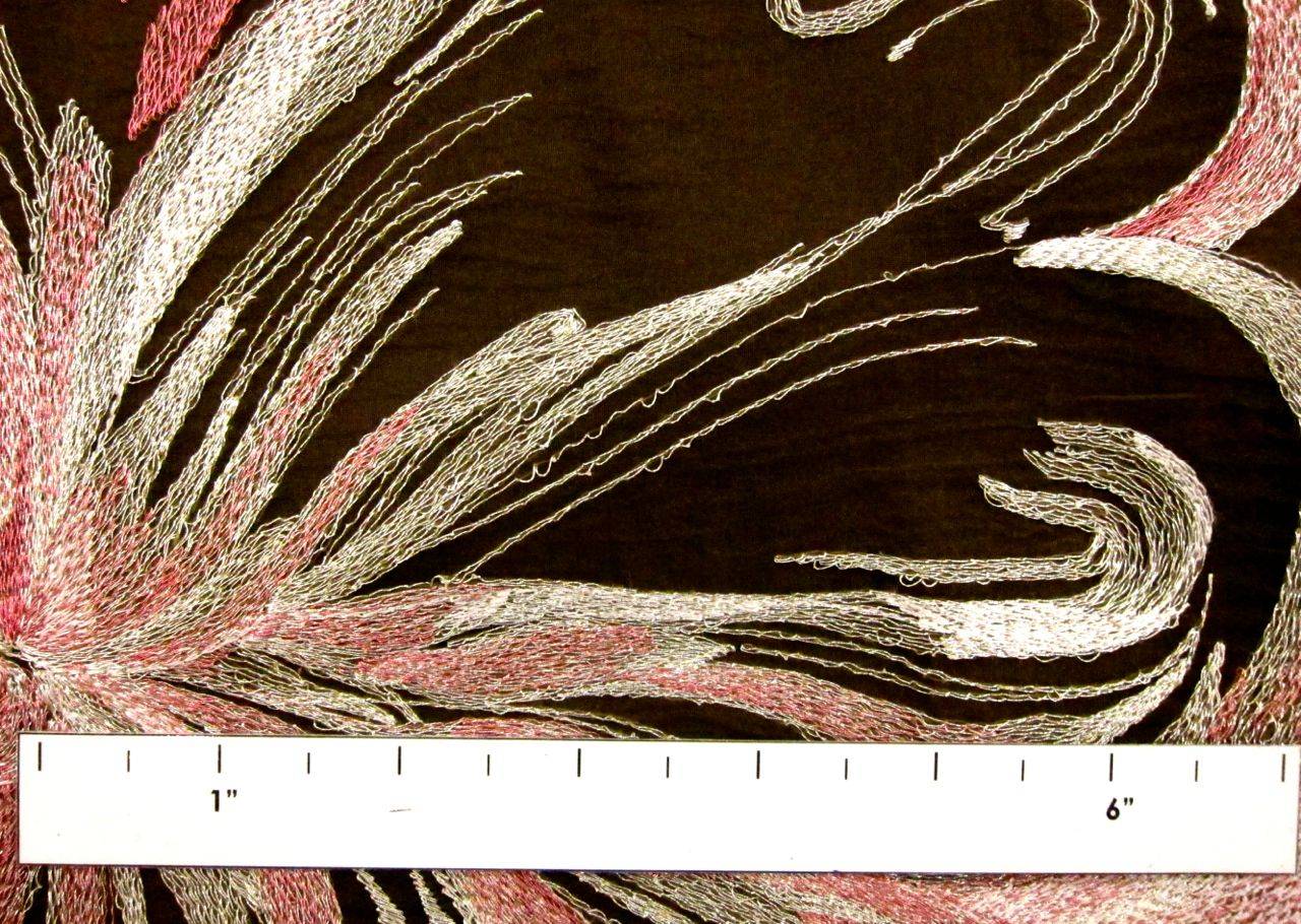 Metallic Embroidered Organza1